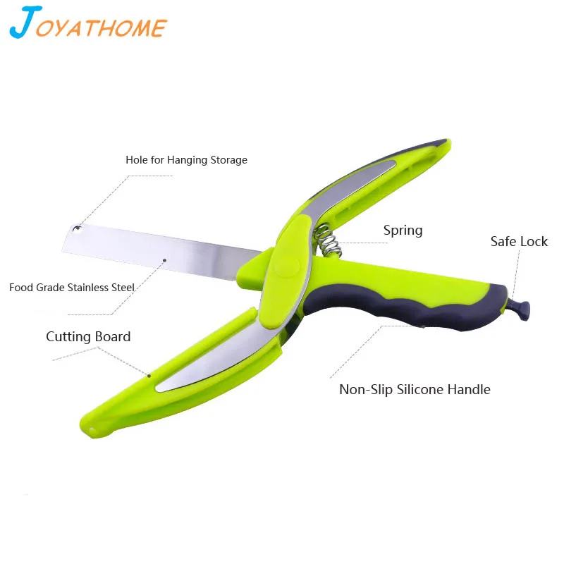 Joyathome Multi Функция Smart ножницы домашний кухонный нож еда Детские