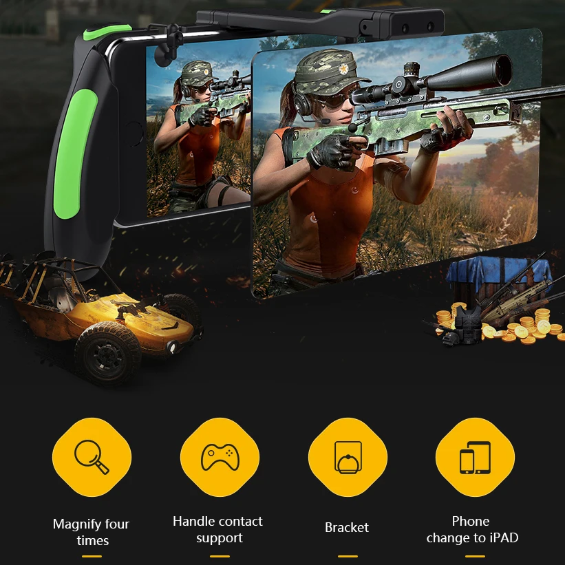 XGODY подставка для мобильного телефона Pubg контроллер Android IOS Телефон Геймпад