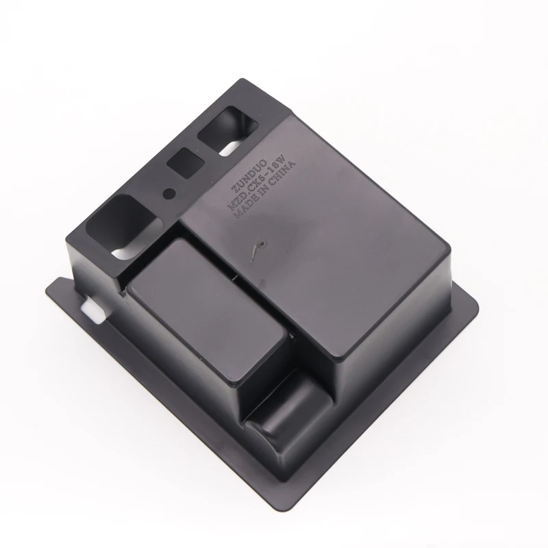 

Black Auto Accessories Interior Auto Car Armrest Storage Box Central Glove Tray for Mazda CX-5 CX5 2017 2018 2019 Car-Styling