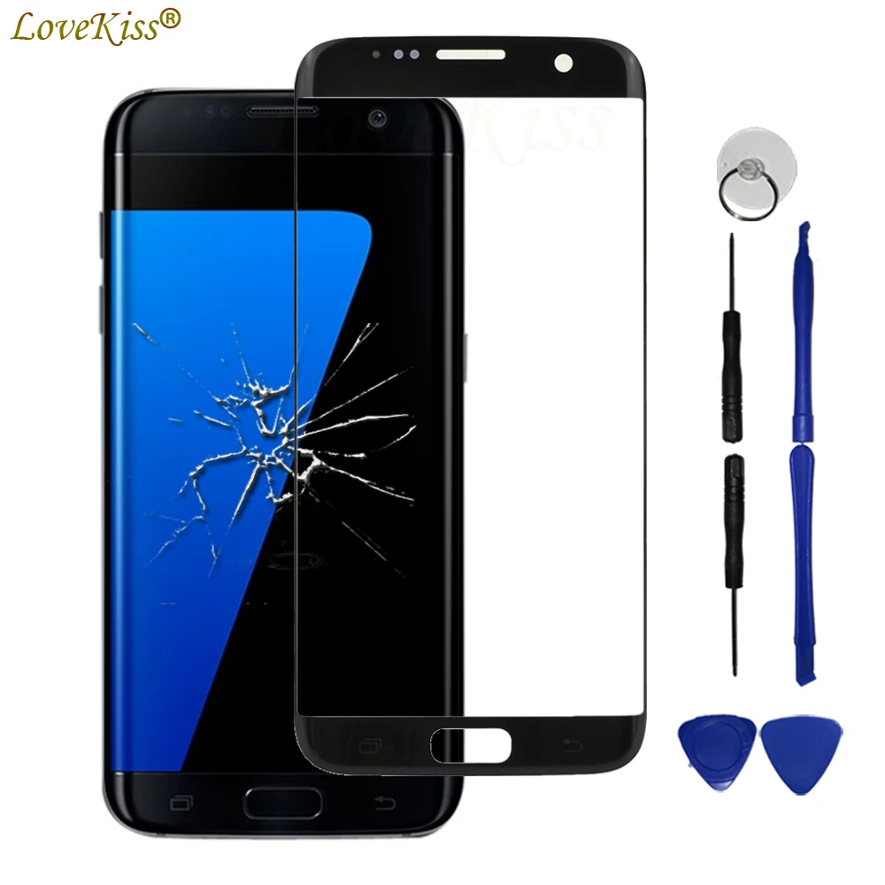 S7Edge Передняя сенсорная панель для Samsung S7 Edge G935 G935F G935FD сенсорный экран сенсор ЖК