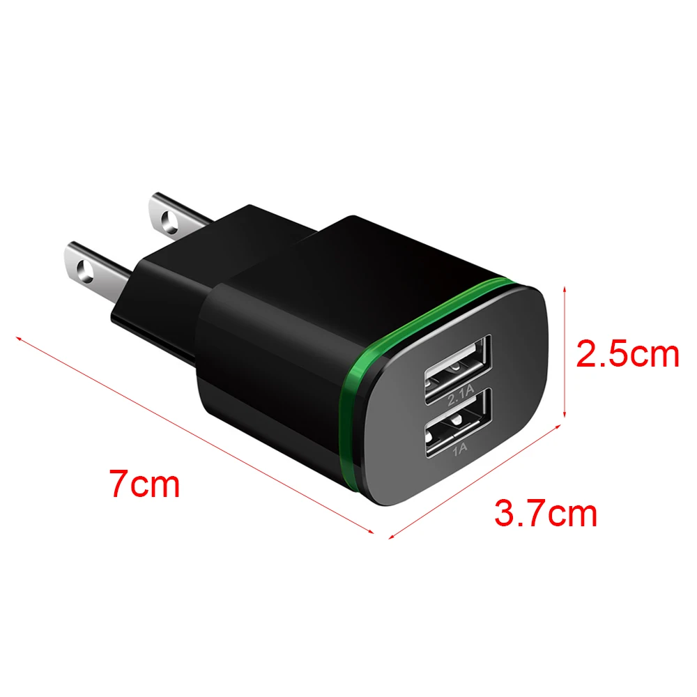 Зарядное устройство с двумя USB портами 2 1 А|Зарядные устройства| |
