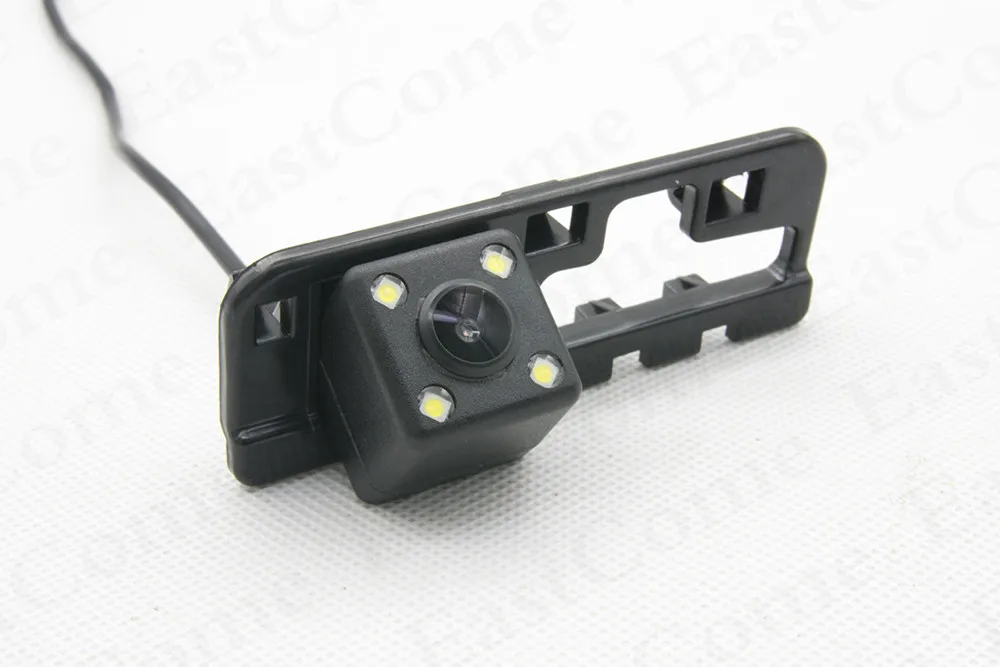 Intelligent Dynamic Trajectory Tracks CCD Waterproof 4 LED Car Rear view Camera for HONDA Civic 2009 2010 2011 Reverse | Автомобили и