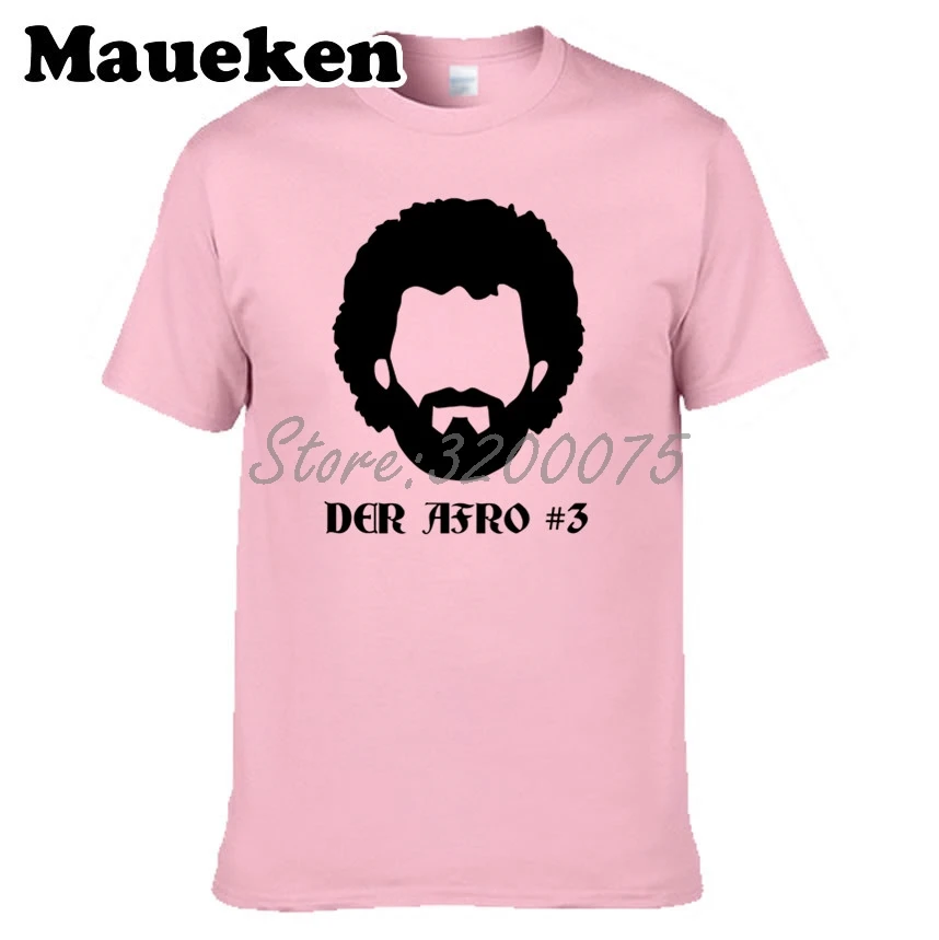 Мужская футболка с круглым вырезом Paul Breitner 3 Explosion head Германия Legend W17072505 | одежда