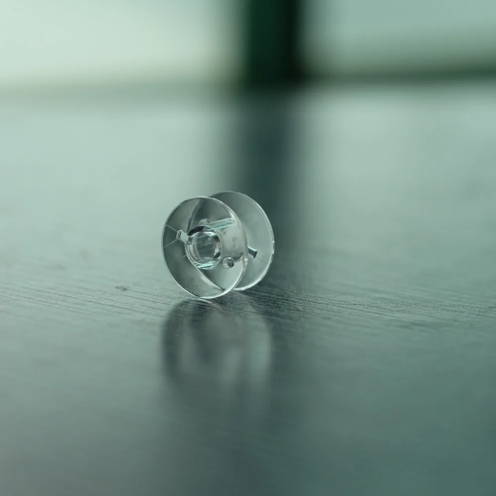 Пластиковые пустые стеклянные катушки 25 шт. прозрачные пластиковые чехлы для