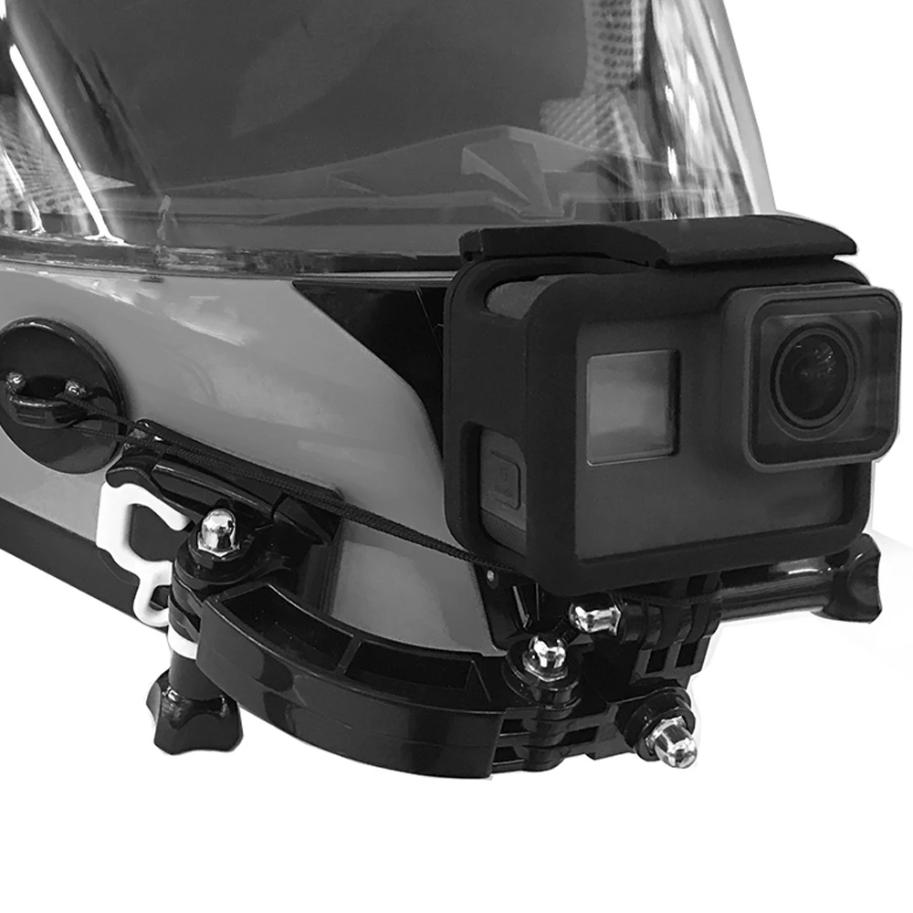 TUYU крепление основание для мотоциклетного шлема кронштейн OSMO Action SJCAM sj4000 Xiao mi GoPro