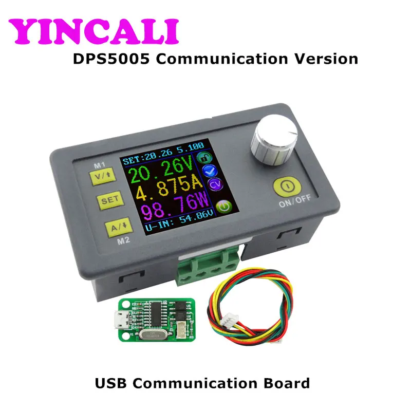2 шт./лот Высокая точность связи версия DPS5005 USB постоянного напряжения тока