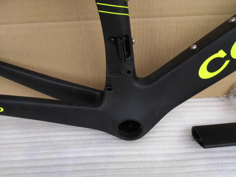 Fluo желтый T07 Colnago концепция рама дорожный велосипед карбоновая рама подходит как di2 Механическая группа доступны размер XXS XS s m l xl