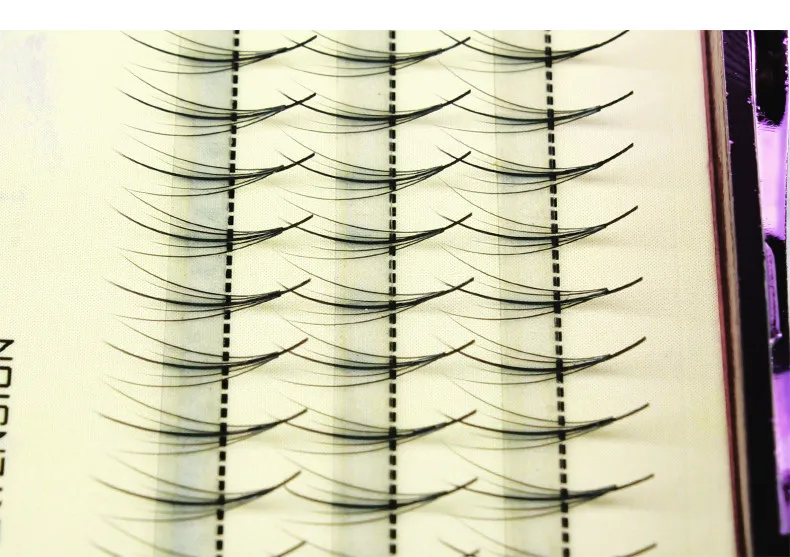 5D+ Pteris облака волосы DIY собственные ресницы привитые растения Одиночная кластерная посадка ложных ресниц плоские волосы 0,07 buqi