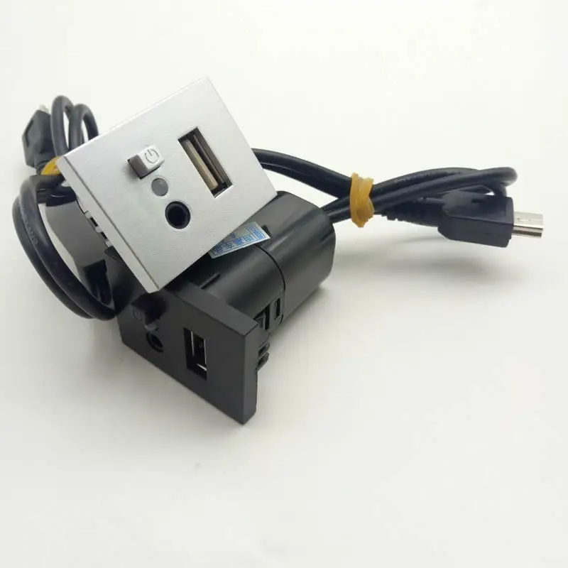 Для Ford Focus MK2 USB/AUX слот интерфейсы кнопка подключения + кабель интерфейс с мини USB