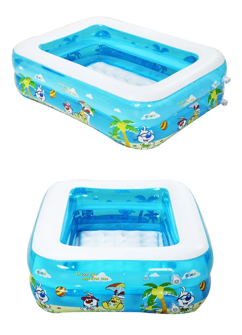 Inflatable Baby Swimming Pool Portable Children Bath Tub Kids Mini-playground Outdoor Multifunctional PVC interesting |