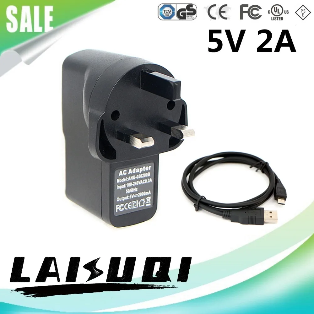 Адаптер питания Micro USB 5 в 2 А 1 шт. адаптер переменного/постоянного тока