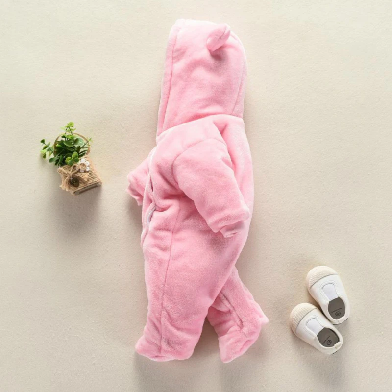 Baby Climbing Jumpsuit with Footies Cartoon Animal for Boy and Girl Ropa Clothes Newborn to 12 Month Bear Ear Clothing | Детская одежда