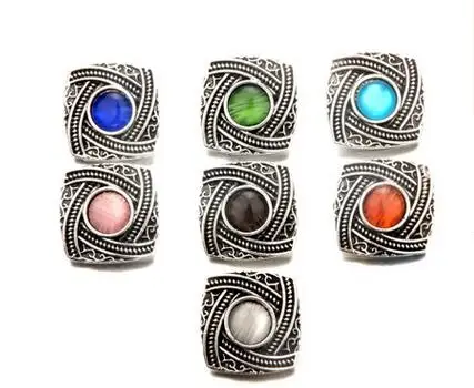 

10pcs/lot metal crystal button charm button 18mm snaps buttons for snaps women jewelry bracelets Pendant