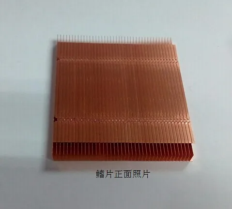 Плавники из чистой меди 78 мм * 86 9 мм|heat sink fins|copper fincopper heat |