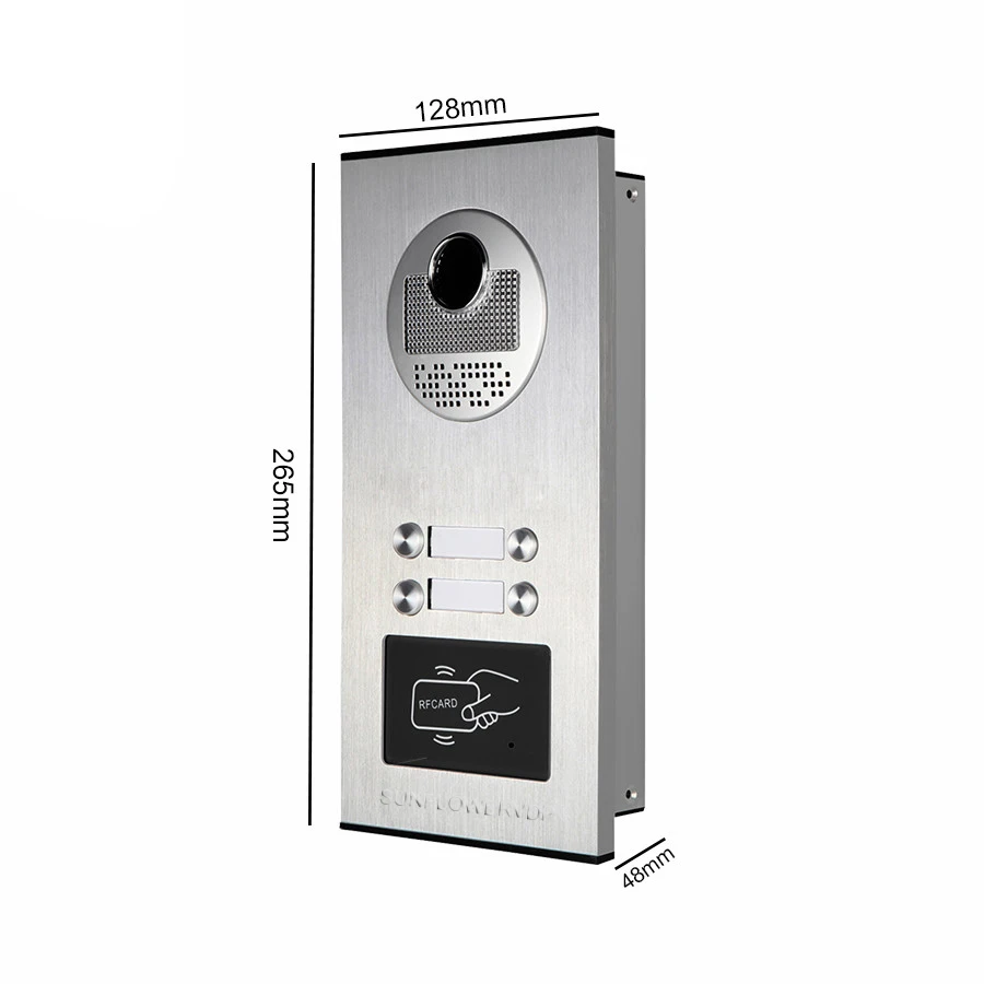 Video Intercom With Strike Lock 4.3