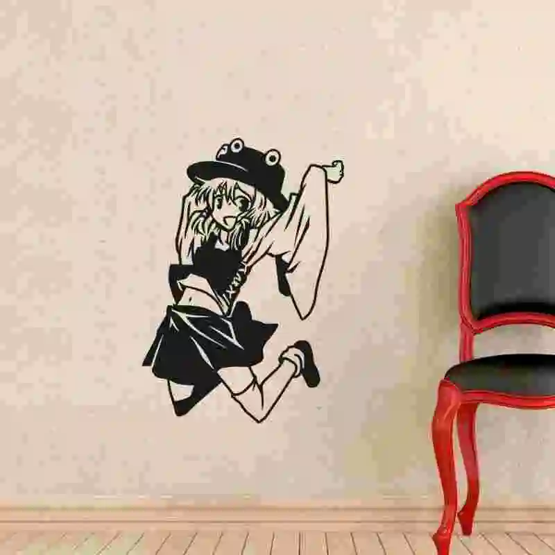 Настенные виниловые наклейки на стену Touhou Project декоративные украшения для дома