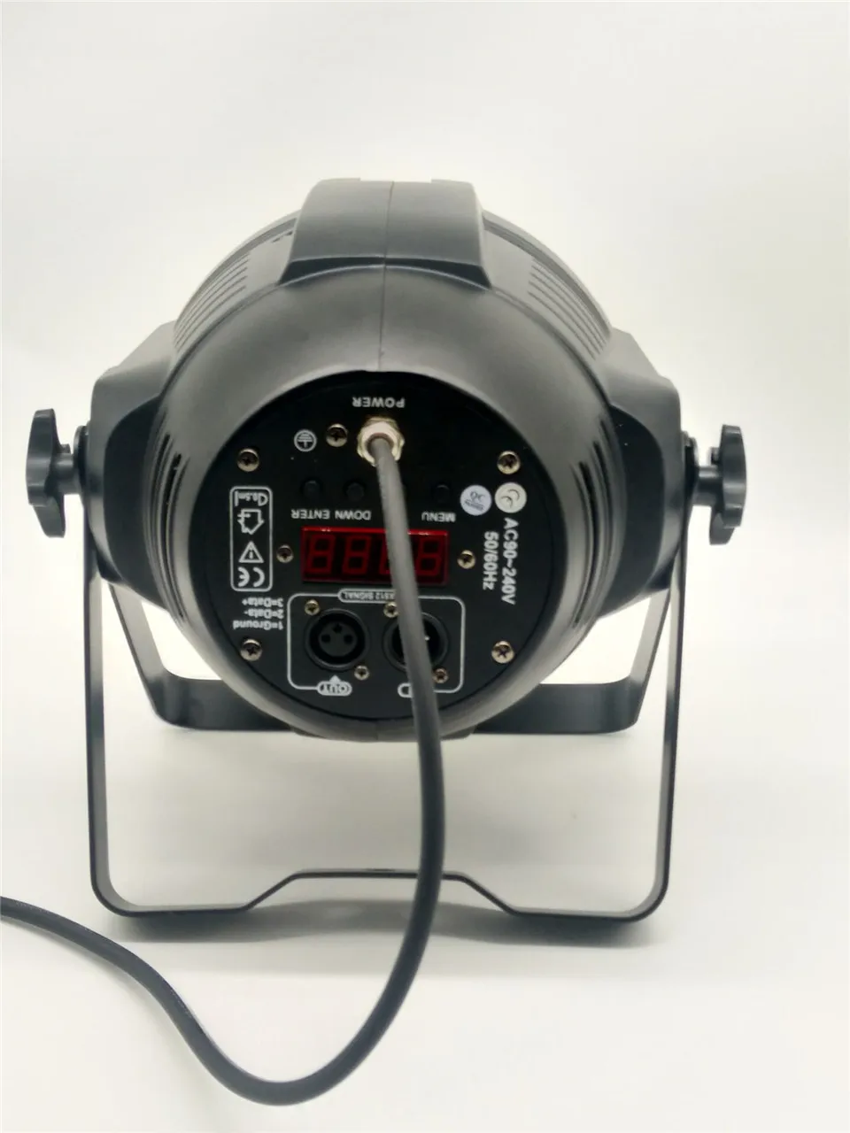 LED Par COB 200 Вт с дверями сарая высокой мощности алюминиевый корпус сценическое