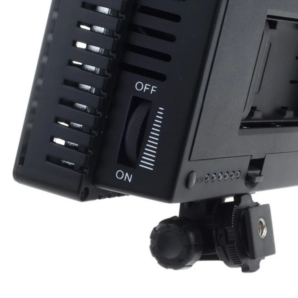 160 светодиодный видео Камера свет Регулируемый 3200 К 5500 фотографии DSLR фото для Canon