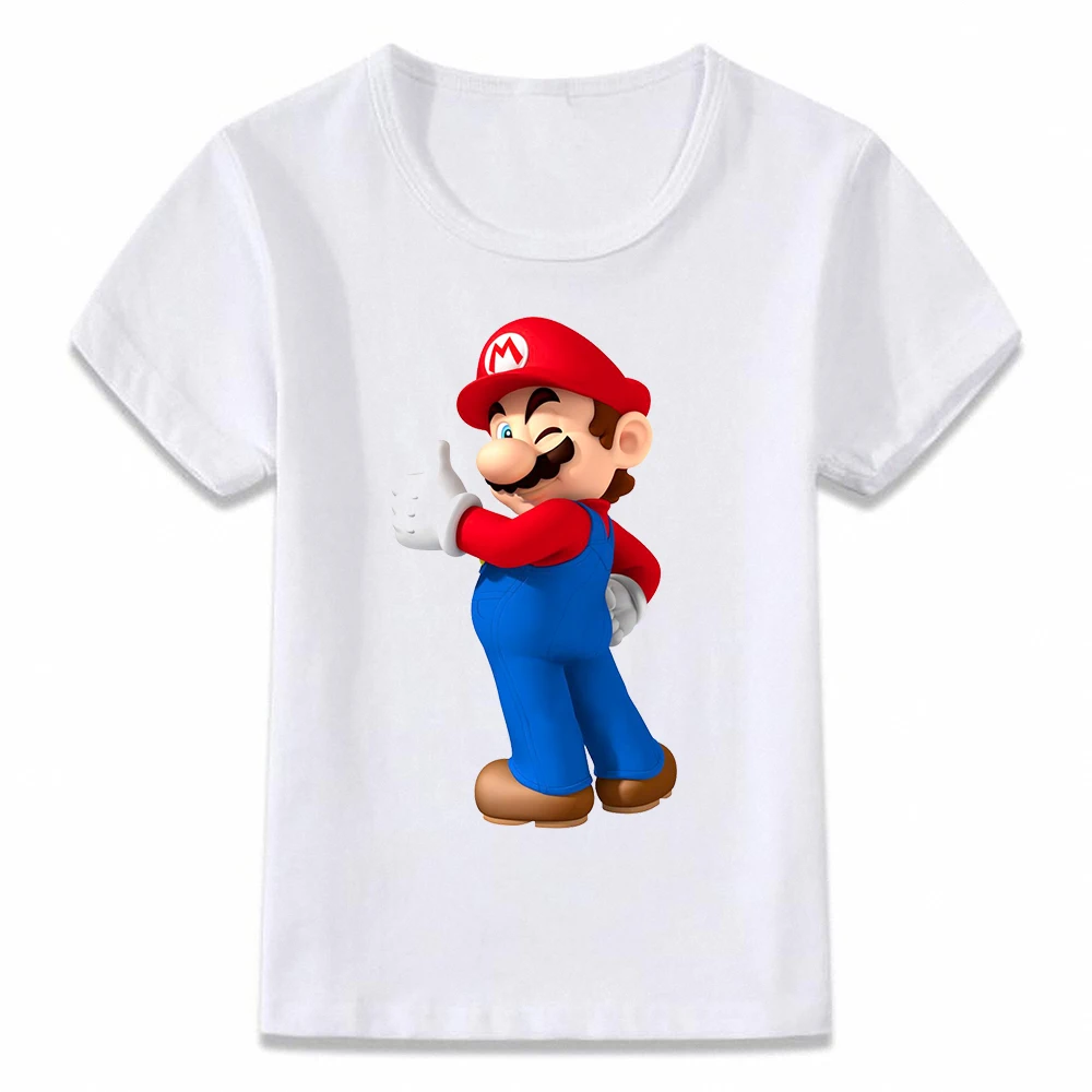 Детская одежда футболка с надписью dabing Mario Odyssey Dab забавная игровая геймерская