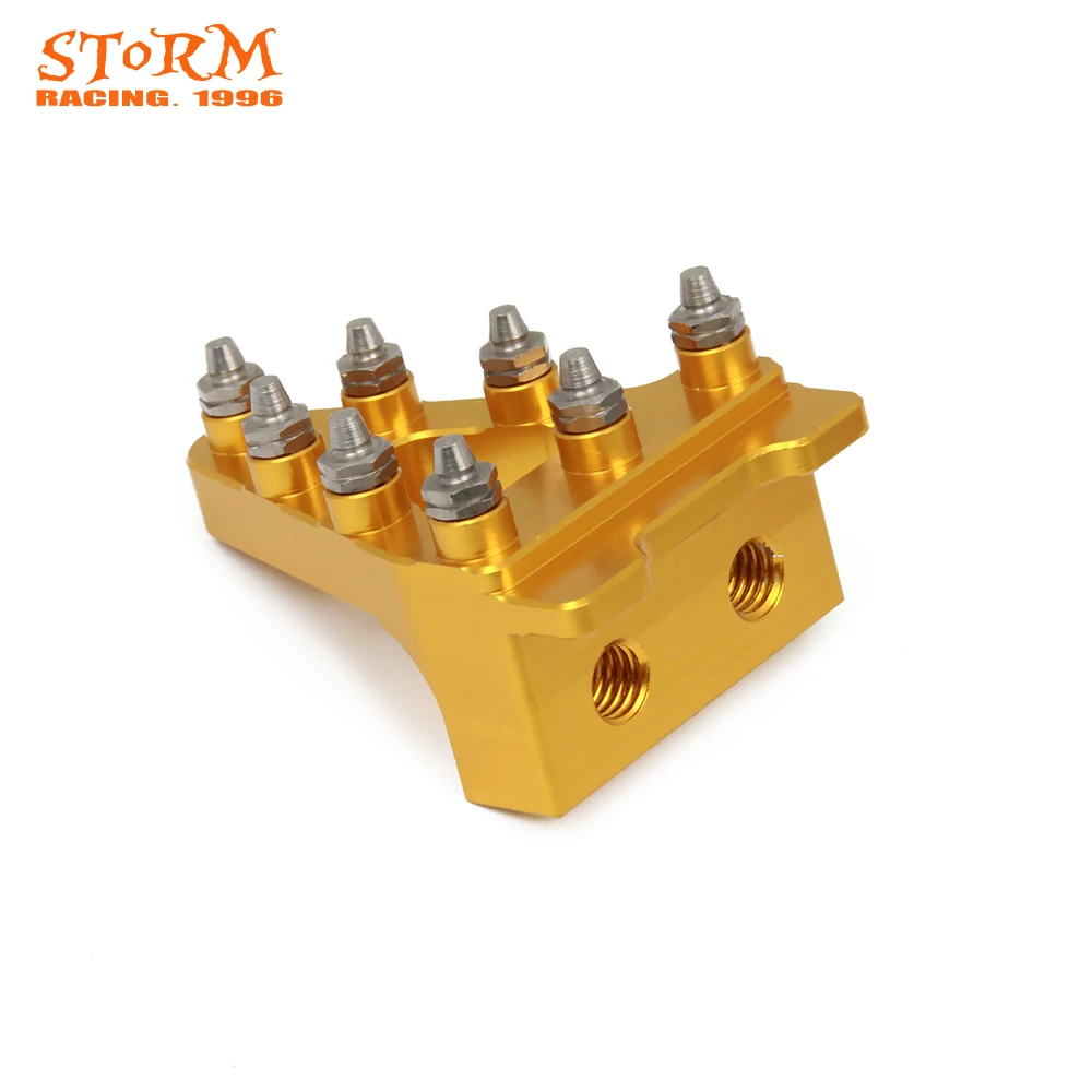 CNC алюминиевая педаль тормоза мотоцикла шаг наконечник для SDG SSR COOLSTER 70 90 107 110 125CC