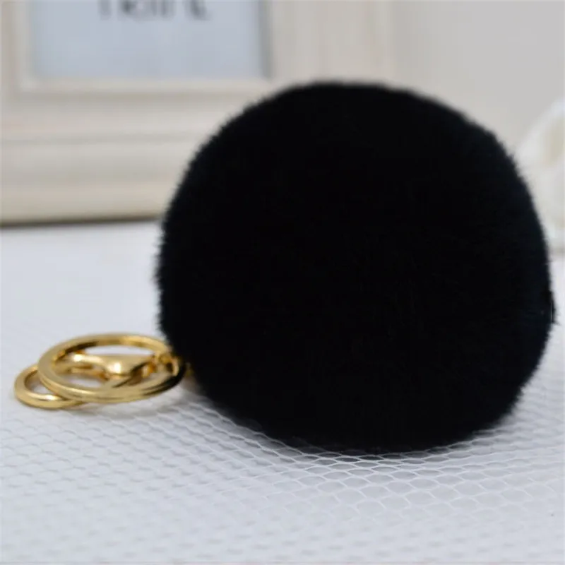 Недорогой Роскошный брелок для ключей в виде кролика или 1 шт.|bag accessories|fluffy keychainfur