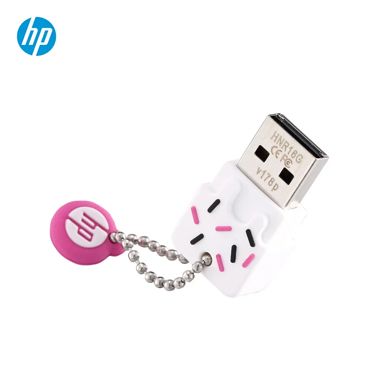 Оригинальный hp USB флэш диск 32 ГБ флеш накопитель 64 com X178b 16 Гб мультфильм Cle usb мини