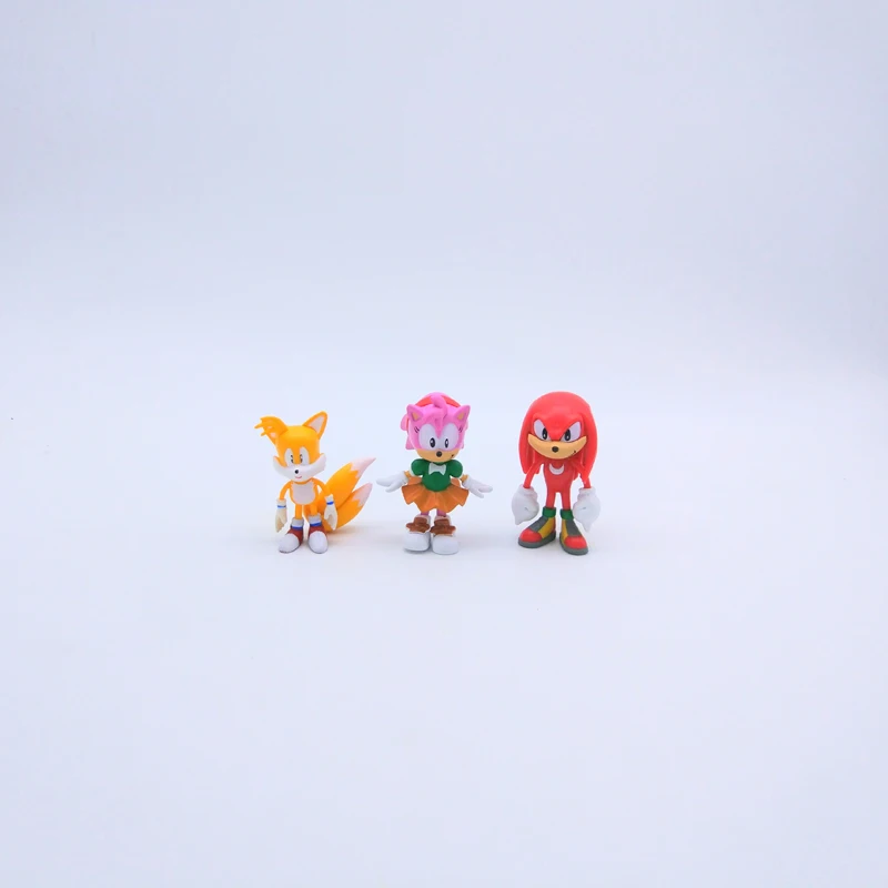 Sonic boom Редкие dr Эггман Шэдоу Knuckles хвосты Эми супер металсоник пластиковая фигурка