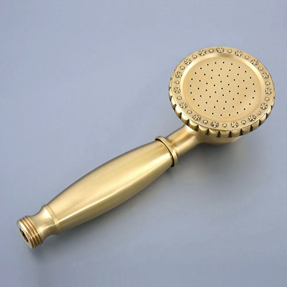 Насадка для душа из матовой латуни в форме телефона/аксессуар ванной ahh077|saving shower