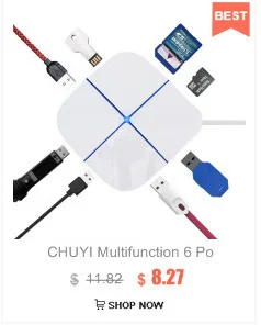CHUYI 4 в 1 usb type C концентратор до 4 портов USB 2,0 концентратор переходник разветвитель+ OTG Micro usb зарядный порт для ноутбука планшета смартфона