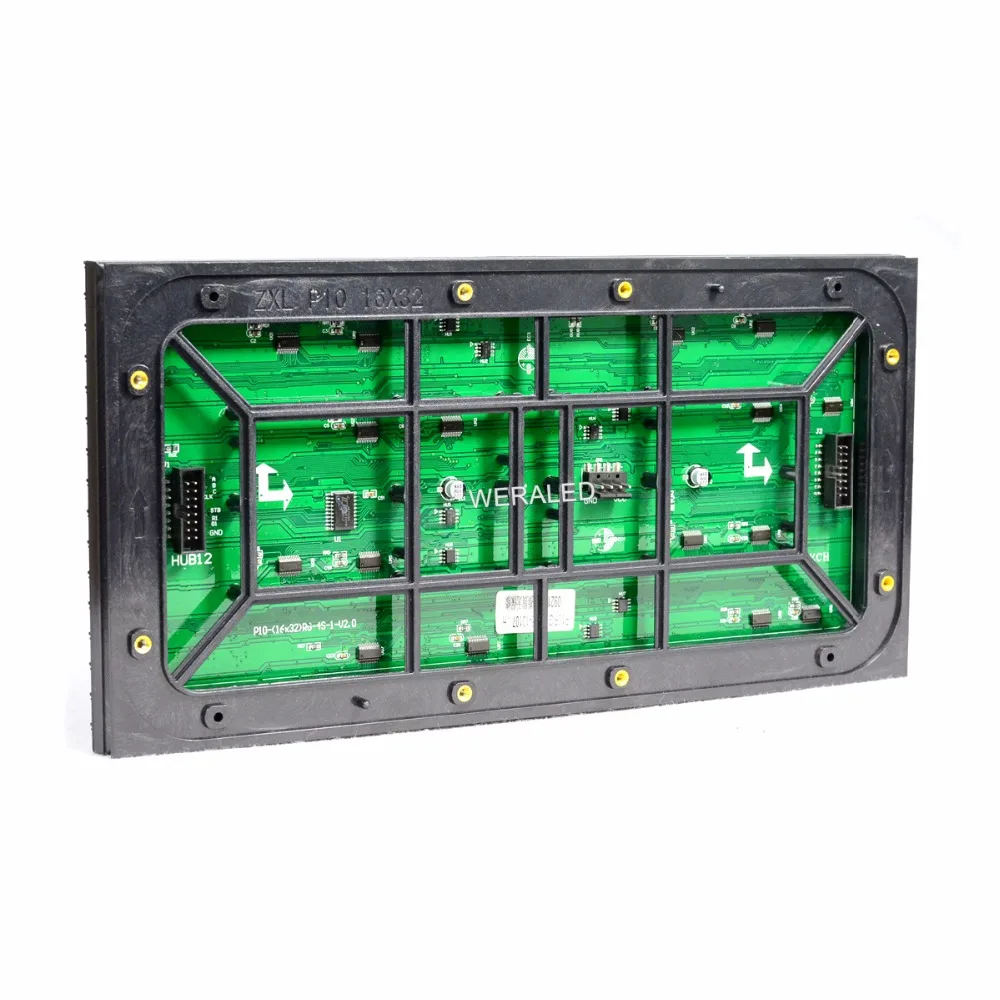 WERA светодиодный уличный P10 SMD RG двухцветный модуль 320*160 мм 1/4 сканирование 2 в 1