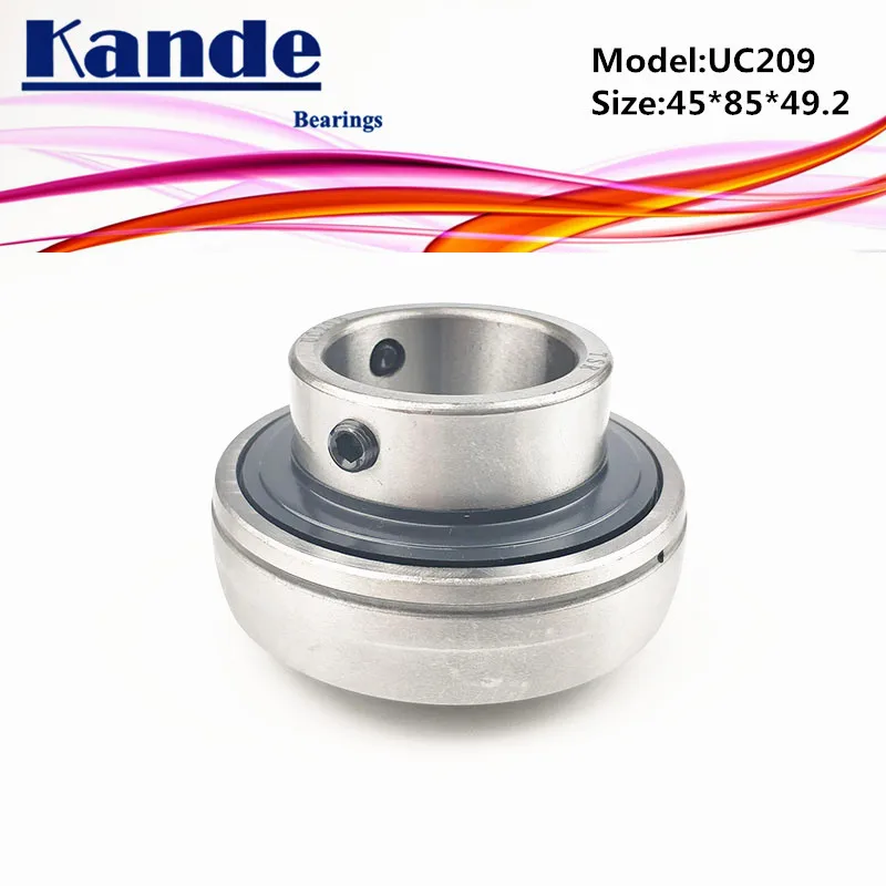 1 шт. UC 209 ID: 45 мм 3/4 в UC209 28 подшипник подушки Kande|Валы| |