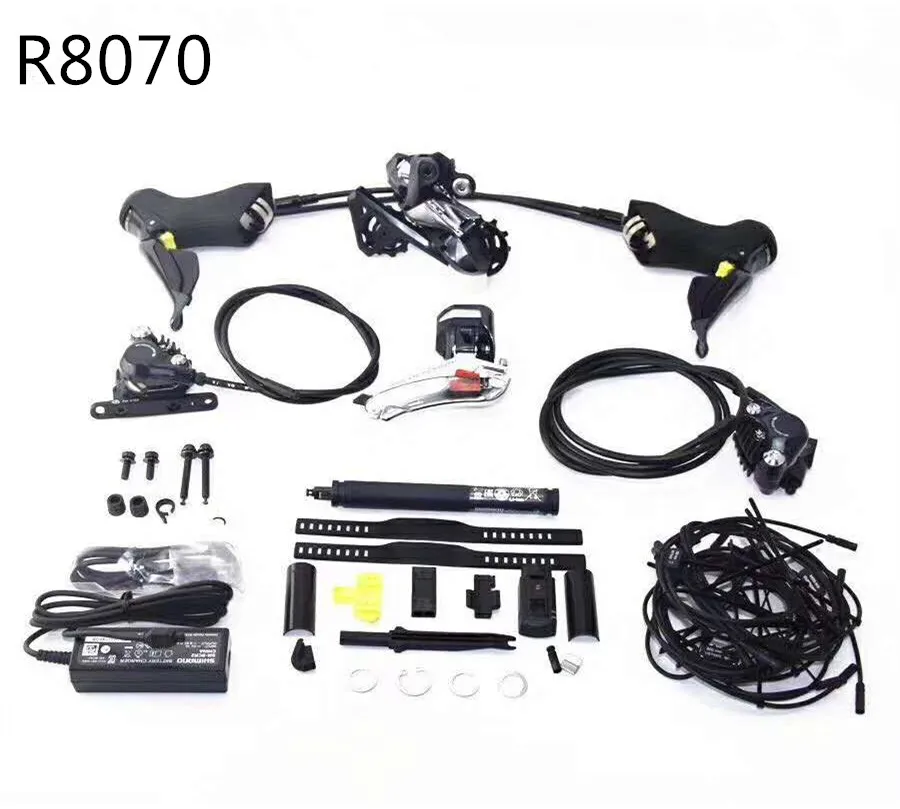 R8070 ULTEGRA 2x11S 22 скорости R8050 R8060 R8070 Di2 электрические части дорожный велосипед группа набор велосипед - Цвет: R8070