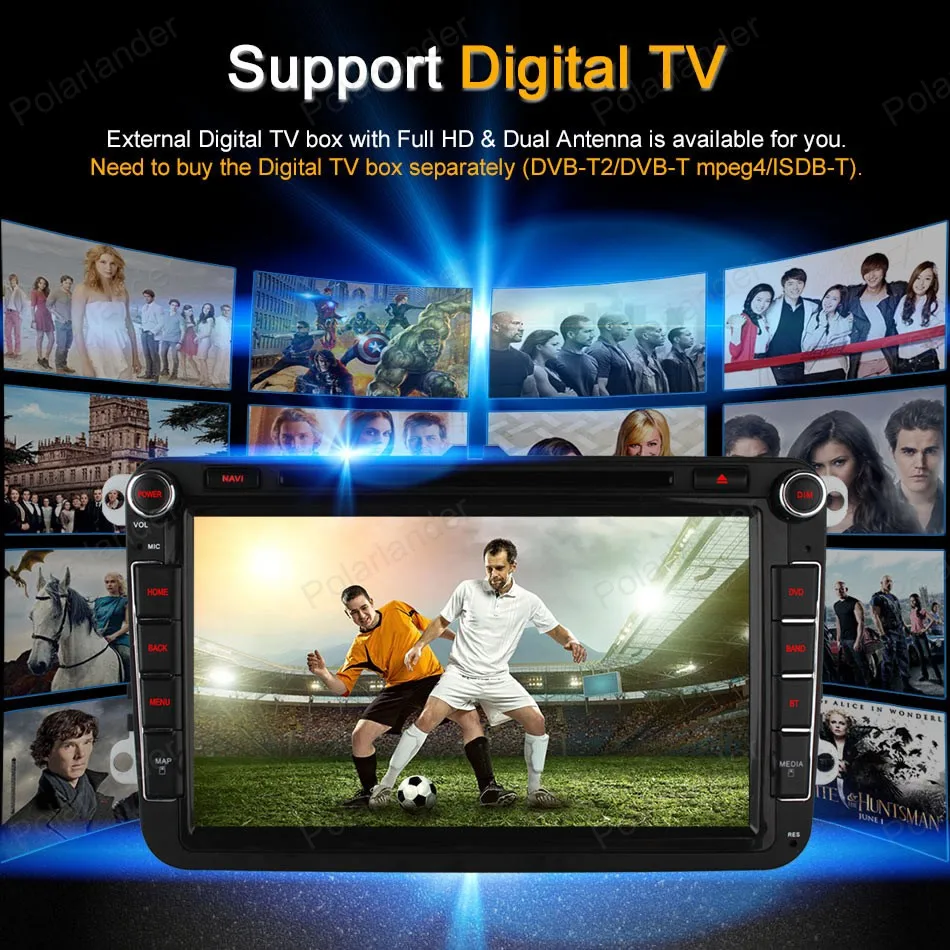 Android4.4 четырехъядерный радио wifi 3G Автомобильный DVD для V/W G/olf 5 6 P/olo P/assat J/etta T/iguan T/ouran