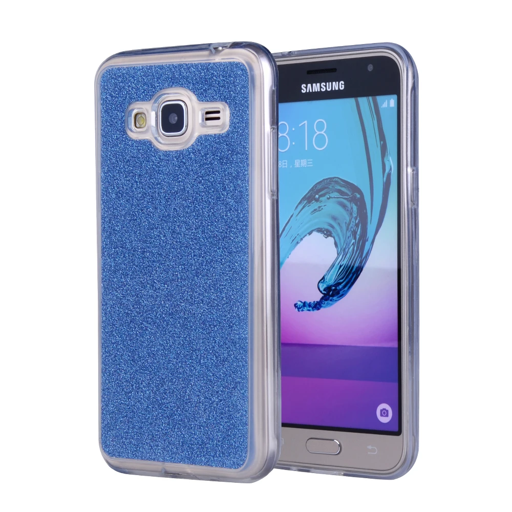 Shiny Sequin Silicone Glitter Cases For Samsung Galaxy J1/J5/J7 2016 J120F J510F J710X Soft TPU Covers Colorful Foil Phone Bags |