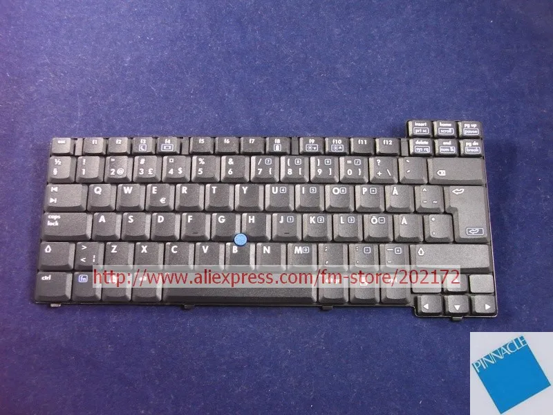 

Brand New Black Laptop Notebook Keyboard 398609-101 395452-B71 6037B0003917 For HP Compaq nc6110 nc6120 series (Sweden/Finland)