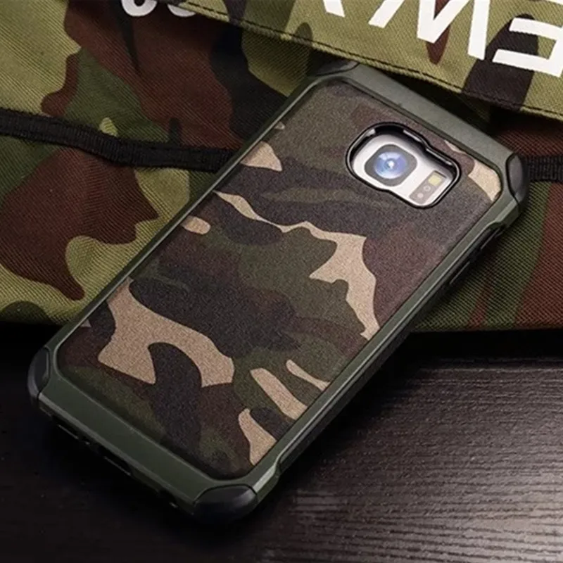 Army Camo Camouflage Patterned Case For Samsung Galaxy S9 S8 Plus S5 S6 S7 edge Note 9 8 Hard Plastic Soft TPU Armor Cover |