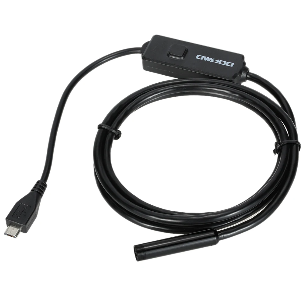 Автомобильный диагностический сканер Android инструмент OTG USB проводной эндоскоп осмотр Бороскоп 5 м 3 м 2 м 1 м HD 6LED 8 мм объектив камера