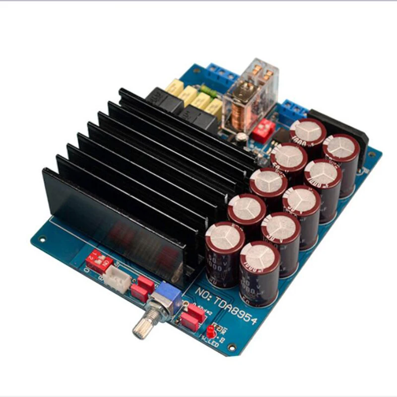 Цифровой усилитель Tda8954 Hi Fi Плата усилителя класс D мощная плата 210 Вт x2 в сборе