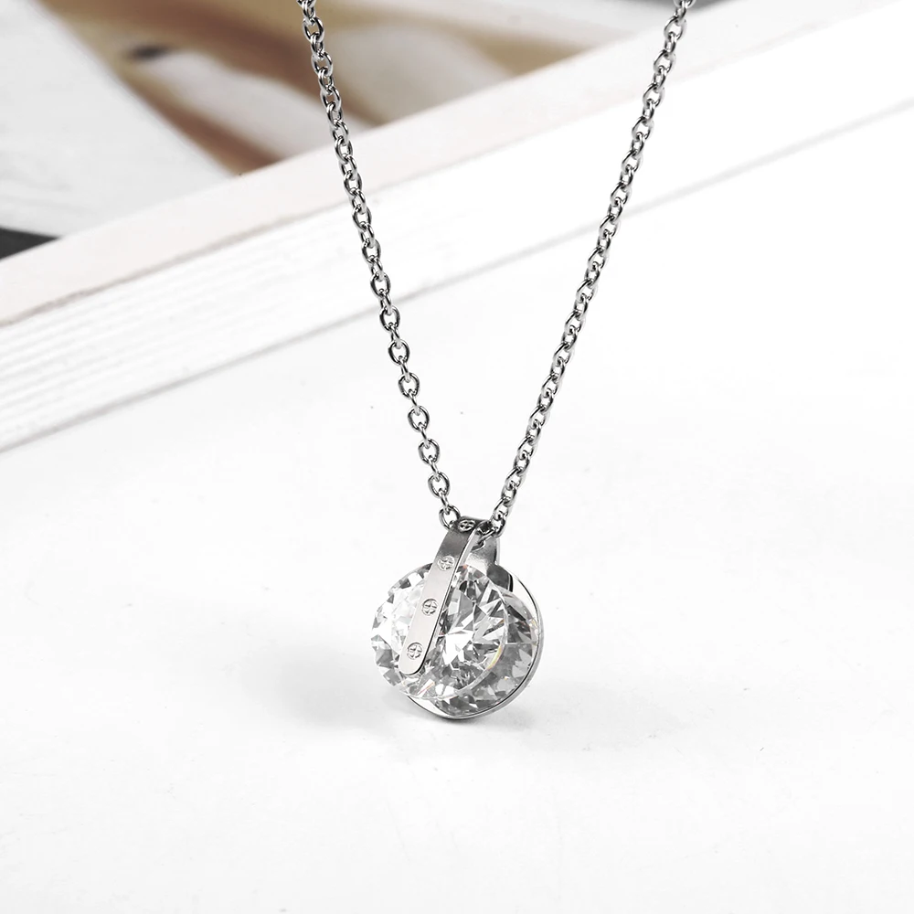 OUFEI нержавеющая сталь Jewelry женщина Vogue розовое золото очарование новинки изящное подвесное ожерелье ювелирные изделия интимные аксессуары богемный