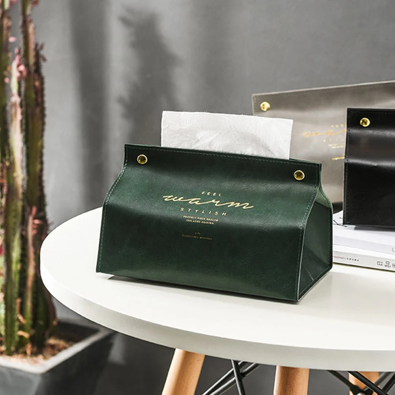 Съемный тканевый чехол для автомобильного сиденья кожаная коробка салфеток