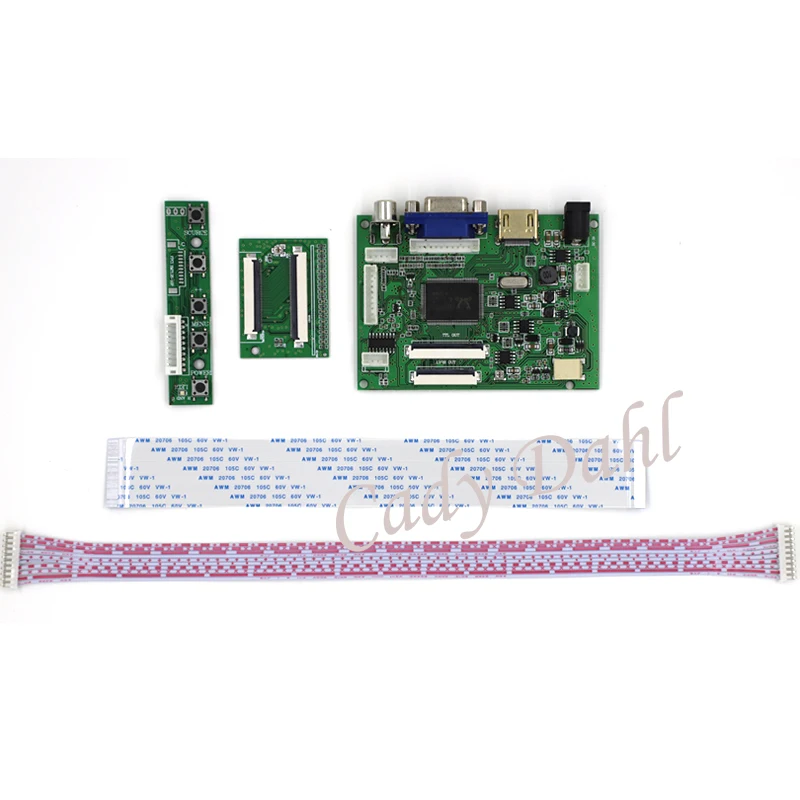 Плата контроллера аудиосигнала HDMI VGA 2AV для Raspberry Pi PC Matrix HSD070IDW1 HSD062IDW1 HSD080IDW1 800x480 60P