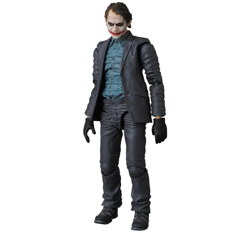 MAFEX NO.015 &amp 017 Бэтмен Темная ночь Джокер ПВХ экшн-фигурка Коллекционная модель