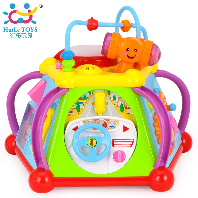 Детские Игрушечные Музыкальные инструменты куб деятельности игровой центр с