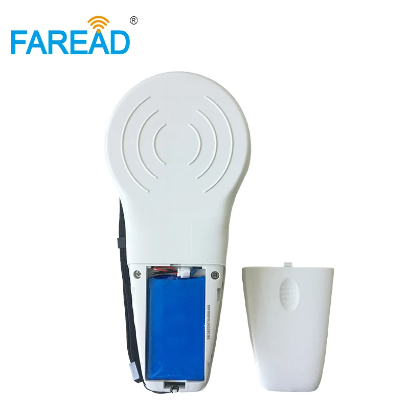 Фото FRD5100 Bluetooth-совместимый перезаряжаемый сканер, ушная бирка, RFID-считыватель идентификаторов животных, 134,2 кГц/125 кГц, микрочип для домашних животных, собак, arowana №2