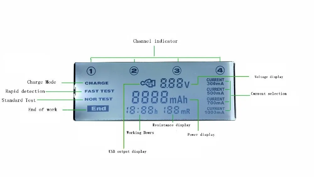 Новинка Liitokala lii500 lcd зарядное устройство для 3,7 V 18650 26650 18500 цилиндрические литиевые батареи, 1,2 V AA AAA NiMH Зарядное устройство