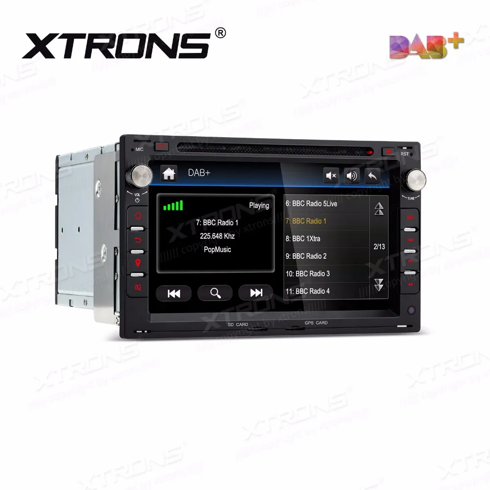 XTRONS 7 ''автомобильный dvd-плеер 2 din радио DAB+ Canbus gps навигация для Volkswage GOLF CITI CHICO LUPO POLO fof PEUGEOT 307 для Skod
