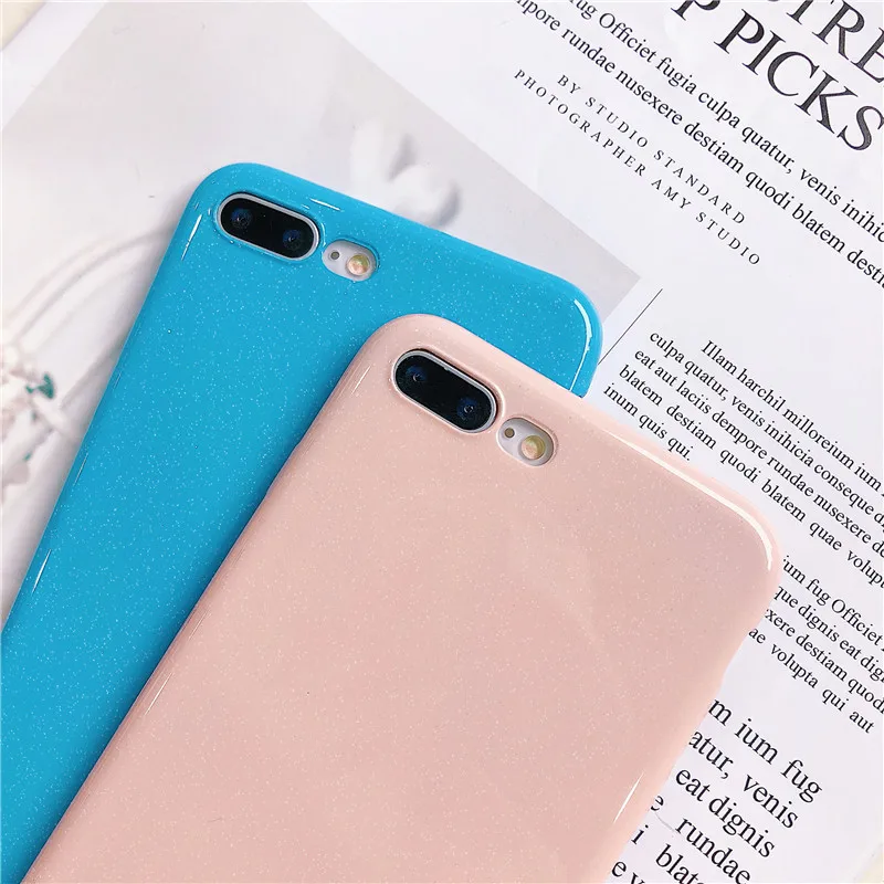 With Video Cute Glitter Candy Phone Cover For Huawei p20 lite case P8 P20 2017 Lite Plus Honor 8 9 9i Mate 10 Nova 3e Shell |