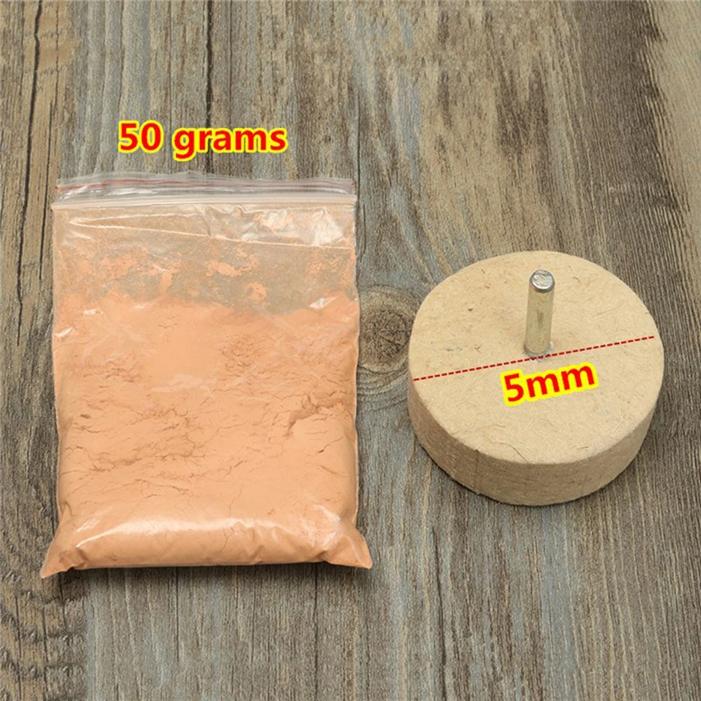 50 г комплект стеклянных зеркал для полировки оксида церия набор абразивных