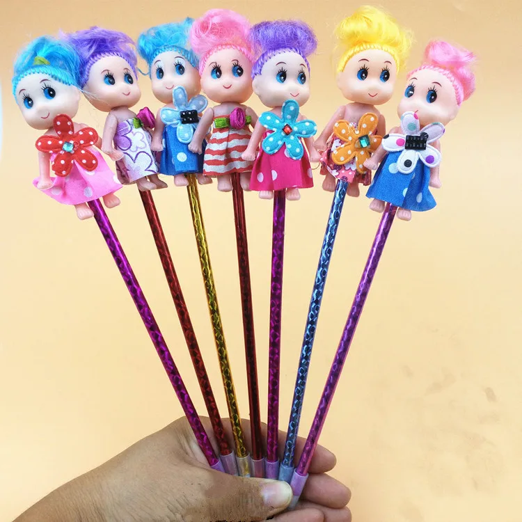 30 шт./лот шариковая ручка в кукольном стиле/мультяшная Милая творческая