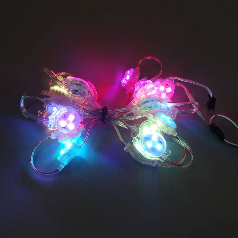 Полноцветный 30 мм 3 светодиода s 5050 SMD UCS1903 rgb светодиодный пиксельный модуль